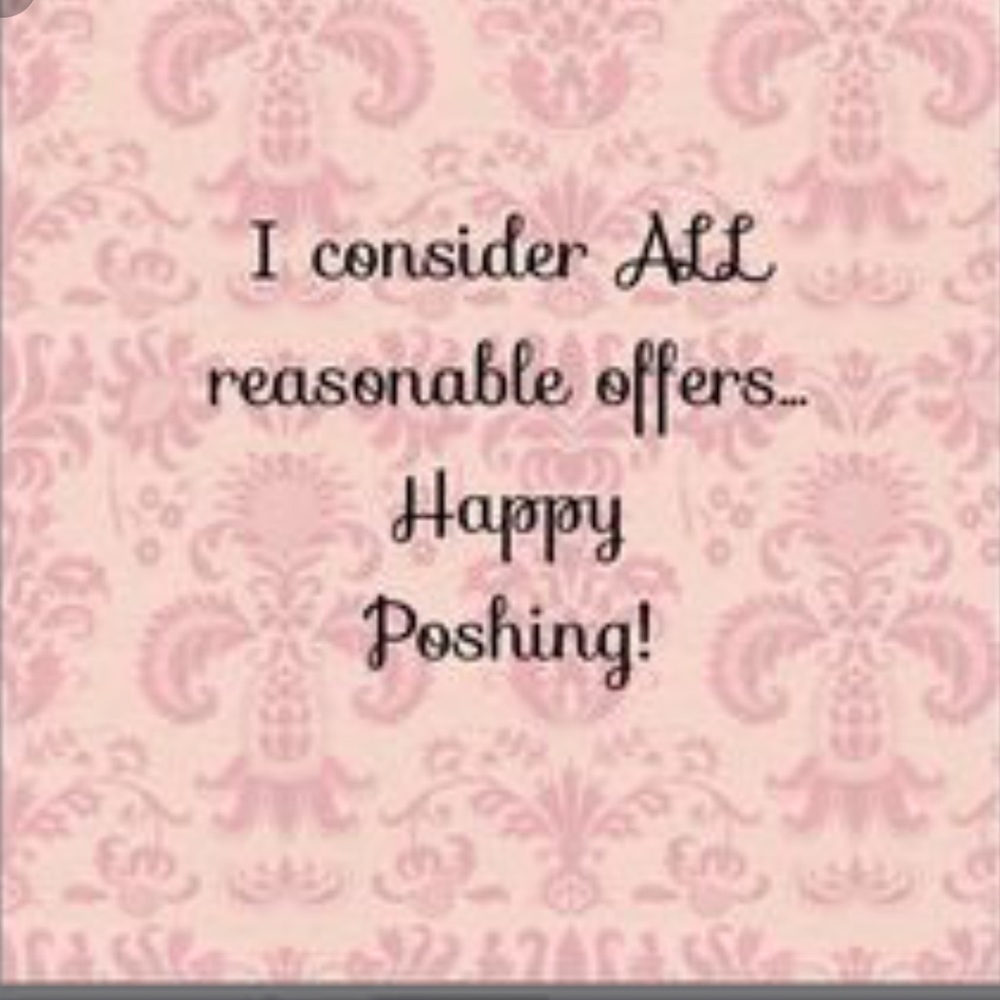 Reasonable offers accepted